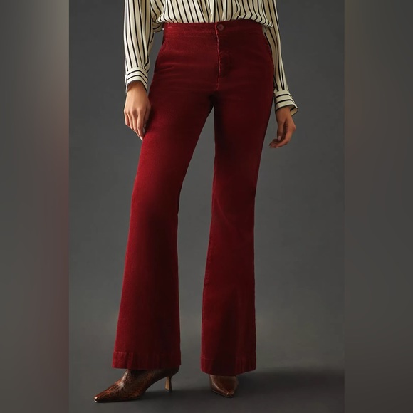 New Anthropologie Low-Rise Flare Corduroy Pants!!🔥🔥🔥
